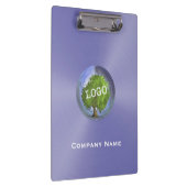 Porte-bloc Logo d'entreprise violet (Swatch)