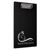 Porte-bloc Logo du ranch cheval marque équestre stable (Swatch)