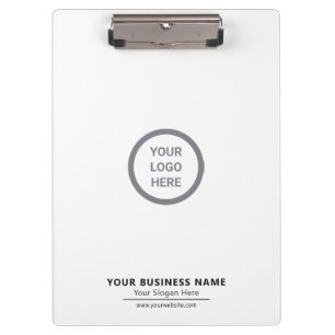 Porte-bloc Logo minimaliste moderne pour entreprise blanche