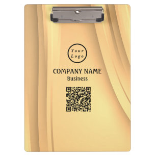 Porte-bloc Logo minimaliste moderne professionnel Code Qr
