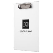 Porte-bloc Logo moderne | Corporate Company d'affaires (Gauche)