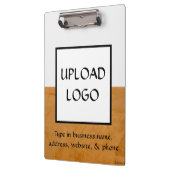 Porte-bloc Logo Porte - bloc Business Promotion Cadeau (Gauche)