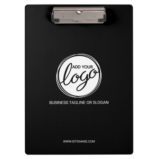 Porte-bloc Logo professionnel personnalisé avec texte personn (Devant)