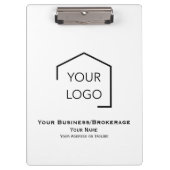 Porte-bloc Logo Professionnel Simple Moderne (Devant)