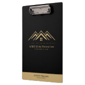 Porte-bloc Logo Promotionnel immobilier moderne (Gauche)