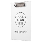 Porte-bloc Logo promotionnel personnalisé - Pas de commande m (Gauche)