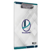 Porte-bloc Logo & QR CODE fond blanc (Swatch)