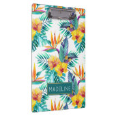 Porte-bloc L'oiseau du paradis et le motif | d'orchidée (Swatch)