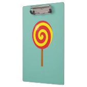Porte-bloc Lollipop rouge spirale (Gauche)