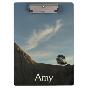 Porte-bloc Lone Torrey Pine Californie Sunset Paysage