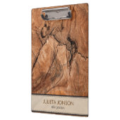 Porte-bloc Look bois Brown (Gauche)