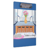 Porte-bloc L'oreiller de luxe Solitude du chat (Swatch)
