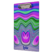 Porte-bloc LOTTIE ~ 3D! Rose, Violet, Vert, Bleu (Gauche)