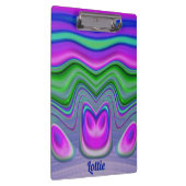Porte-bloc LOTTIE ~ 3D! Rose, Violet, Vert, Bleu (Swatch)