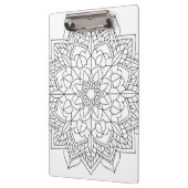 Porte-bloc Lotus Flower Mandala (Gauche)
