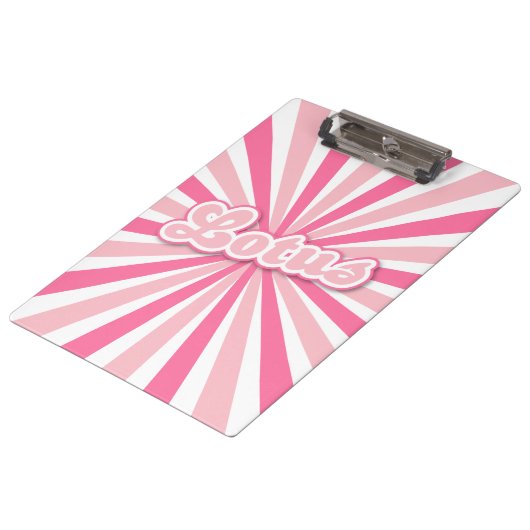 Porte-bloc Lotus rose (Incliné)