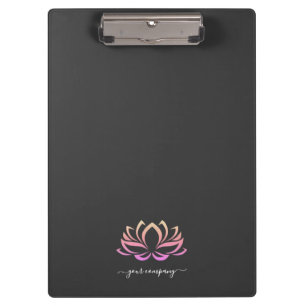 Porte-bloc Lotus Thérapiste Spa Yoga