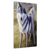 Porte-bloc Loup coloré debout (Swatch)