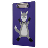 Porte-bloc Loup d'Halloween mignon (Gauche)