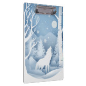 Porte-bloc Loup d'hiver (Swatch)