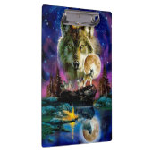 Porte-bloc Loups et Pleine lune (Swatch)