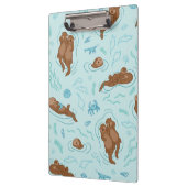 Porte-bloc Loutre amusant clair (Gauche)