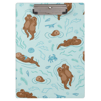 Porte-bloc Loutre amusant clair