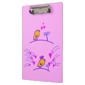 Porte-bloc LOVE ECHO - Comic Birds Tweetlercools 3 (Gauche)