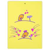 Porte-bloc LOVE ECHO - Comic Birds Tweetlercools 3 (Dos)