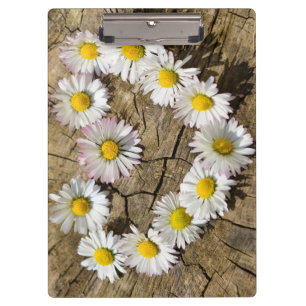 Porte-bloc Love Heart Daisies