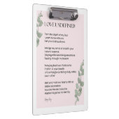 Porte-bloc Love Poem Poem Poetry non défini (Swatch)