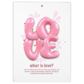 Porte-bloc ❤️ Love You Forever -  Clipboards (Dos)