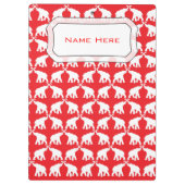 Porte-bloc Lucky Red Elephant (Dos)