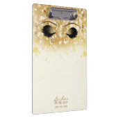 Porte-bloc Lumières brillantes Gold Maquillage Eyes Lashes Mo (Swatch)