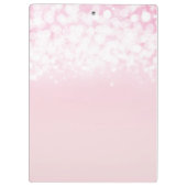 Porte-bloc Lumières roses Boucles d'yeux de maquillage or (Dos)