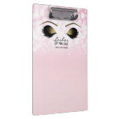 Porte-bloc Lumières roses Boucles d'yeux de maquillage or (Swatch)