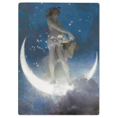 Porte-bloc Luna Goddess at Night Scattering Stars (Dos)