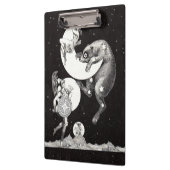 Porte-bloc Lune céleste ciel Univers Dieu Nuit Illustration (Gauche)