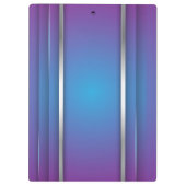 Porte-bloc Luxe Moderne Minimal Abstrait Violet Bleu (Dos)