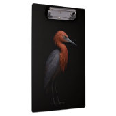 Porte-bloc Luxe Noir 4, Aigrette Roussâtre (Swatch)