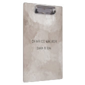 Porte-bloc luxueux salon perle métallique monogramme (Swatch)