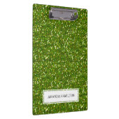 Porte-bloc Luxury Green Greenery Parties scintillant ajoutez (Swatch)