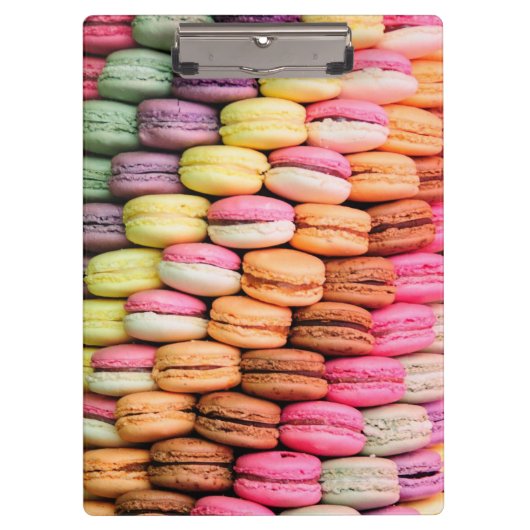 Porte-bloc Macarons Colorés Drôles (Devant)
