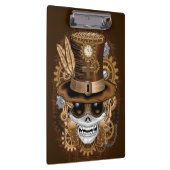 Porte-bloc Machine rétro Voodoo à vapeur crâne (Swatch)