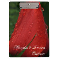 Macro-photo de tulipe rouge - Art floral de la nat