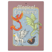 Porte-bloc Magical Creatures Vintage Graphic (Dos)