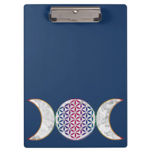Porte-bloc Magique Triple Moon - Spirit Flower Of Life 2 Plan