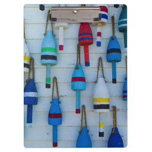 Porte-bloc Maine, Stonington, bouées décoratives de homard