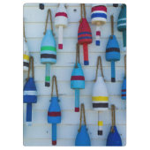 Porte-bloc Maine, Stonington, bouées décoratives de homards (Dos)