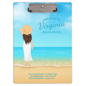 Porte-bloc Maison de Plage Côtière Océanique (Devant)